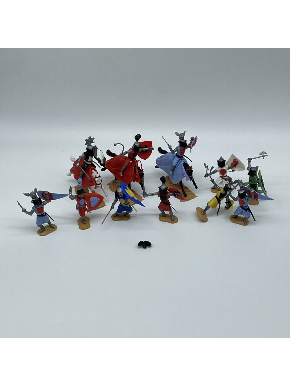 Timpo Knights Mounted Helm Knights 11 Great Condition